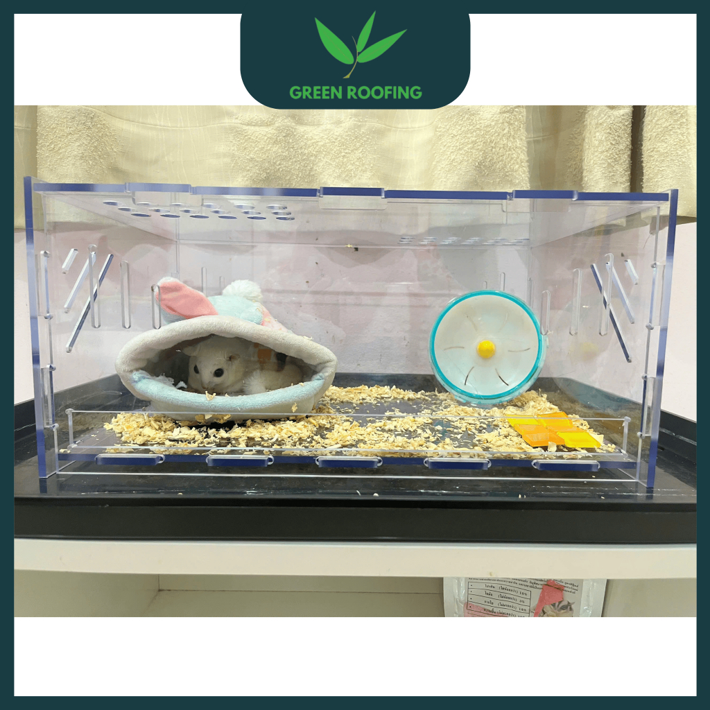 Lồng chuồng Polycarbonate, Poly cho chuột hamster, sóc bay, bò sát ...
