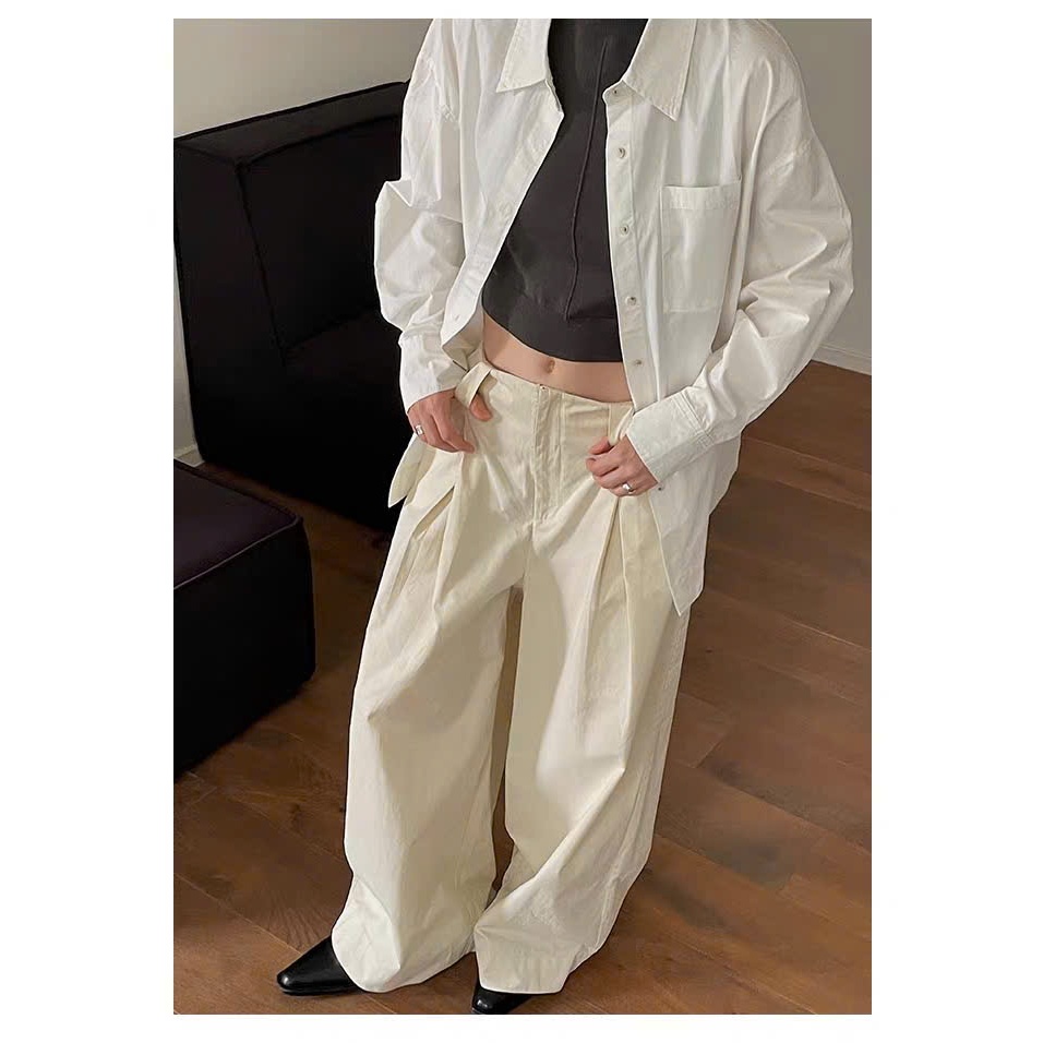 Quần ống rộng kaki thiết kế mới 2025. dễ mix đồ, sẵn đủ màu By Bika Shop (K6)