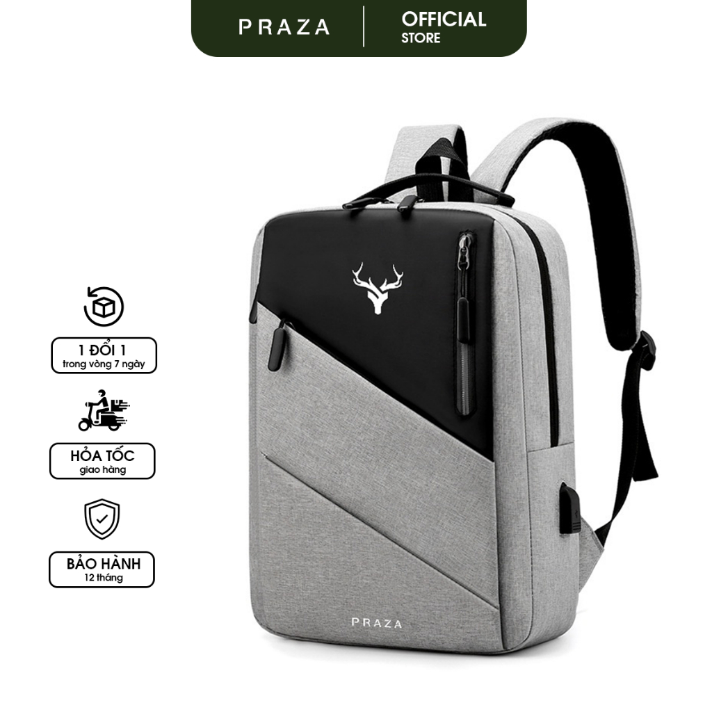 Ảnh Balo Laptop Đựng Vừa Laptop 15.6 inch Praza Deer - BLS0190 1