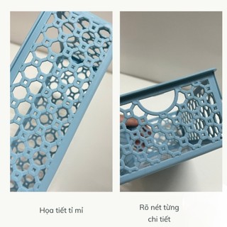 Giỏ nhựa đựng đồ để bàn, Rổ nhật bé nhựa việt nhật nhỏ gọn 5690
