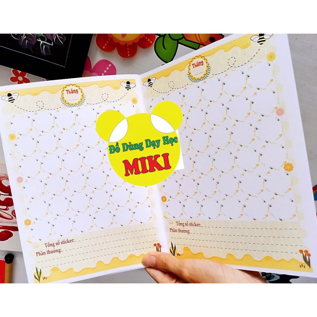 ☘️ SỔ CHĂM NGOAN 🐝Ong chăm chỉ