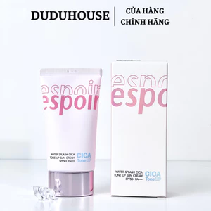 Kem Chống Nắng Espoir Water Splash Cica Tone Up Sun Cream SPF50+ PA++++ 60ml Duduhouse