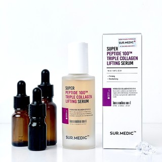 Tinh Chất Trẻ Hoá, Tái Tạo Da Sur.medic+ Super Peptide 100tm Collagen Lifting Serum 50ml Duduhouse