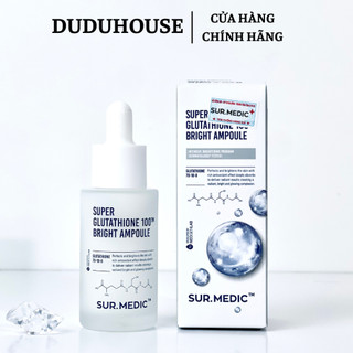 Tinh Chất Sur.medic Super Glutathione 100 Bright Ampoule Truyền Trắng, Sáng Da 32ml Duduhouse
