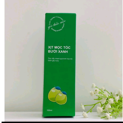 Combo Liệu Trình 3 chai xịt mọc tóc bưởi xanh