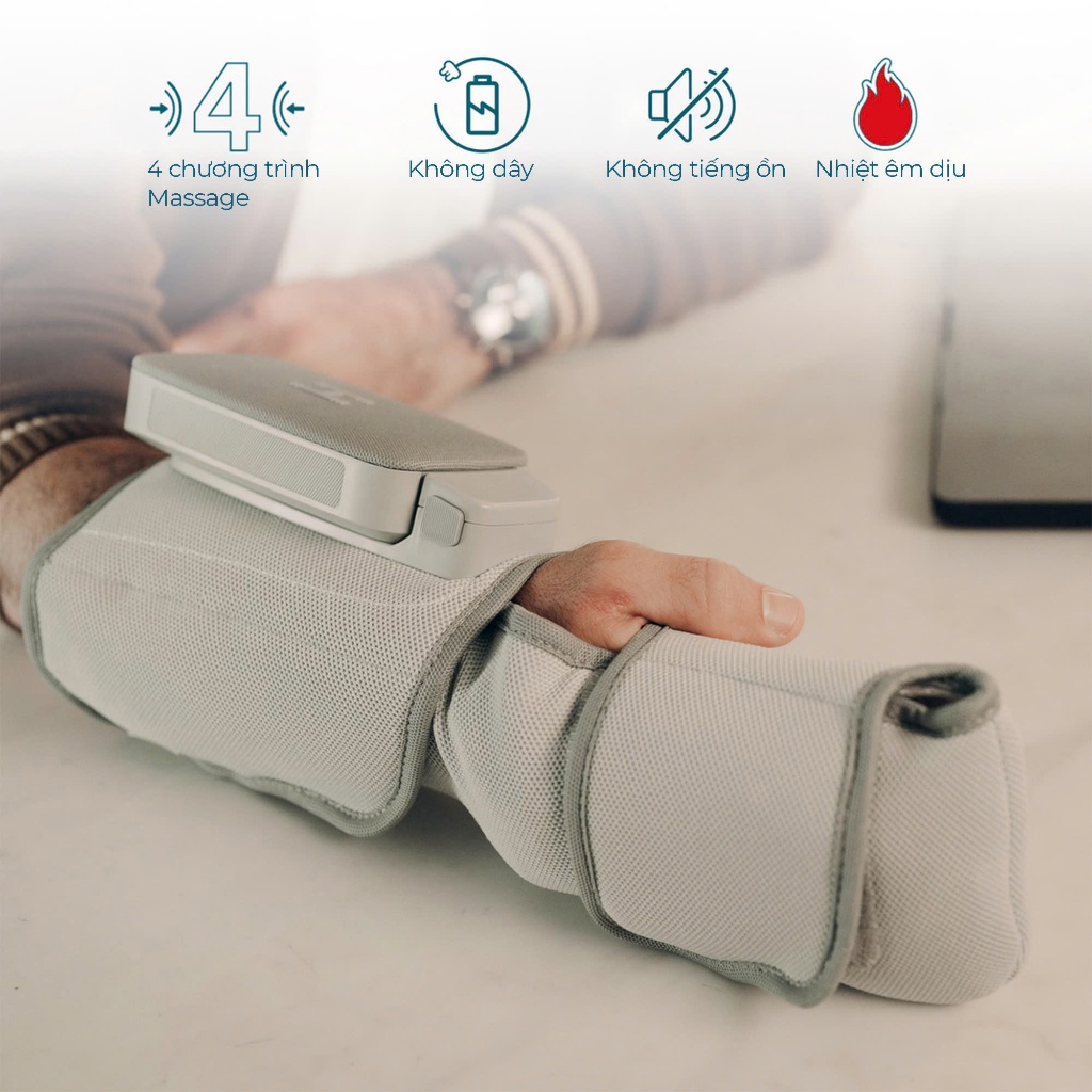 Bao massage khí nén quấn cổ tay HoMedics SR-CMH10H