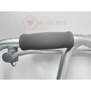 Khung Tập Đi Nhôm Bánh Lớn GBM-033  Cho Người Lớn Tuổi, Chân Yếu.Khung Tập Đi GBM-033 Hỗ Trợ Người Tập đi lại an toàn