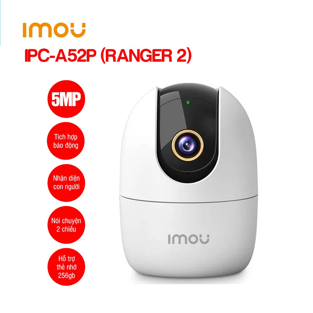 Camera IMOU C32/K2MP/A32EP/A52P PRO sử dụng trong nhà, hỗ trợ cổng LAN, Bảo hành 2 năm chính hãng | BigBuy360 - bigbuy360.vn