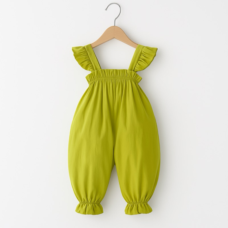 Jumpsuit Bé Gái Sát Nách Cánh Tiên CS002 Mặc Hè Thoáng Mát Size 4-7T (18-28kg)