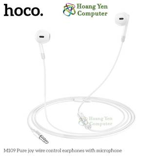Tai Nghe Nhét Tai Hoco M109 Có Micro Đàm Thoại - Jack cắm 3.5mm hoặc Type C - Bảo Hành 3 Tháng - Hoàng Yến Computer