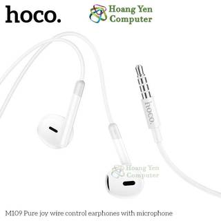 Tai Nghe Nhét Tai Hoco M109 Có Micro Đàm Thoại - Jack cắm 3.5mm hoặc Type C - Bảo Hành 3 Tháng - Hoàng Yến Computer