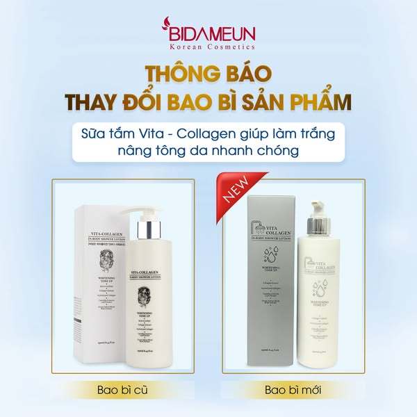 Ảnh Bidameun Siyoul B44 Sữa tắm Vita - Collagen giúp làm trắng nâng tông da nhanh chóng 250ml 2
