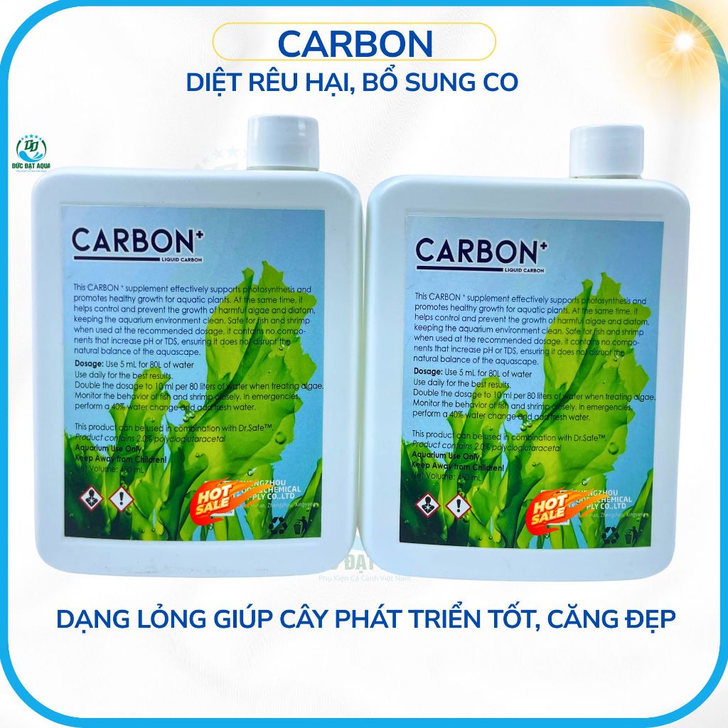 Carbon 450 mL cần thiết cho cây thủy sinh Loại bỏ tảo có hại, giải pháp thay thế hiệu quả cho CO2 3