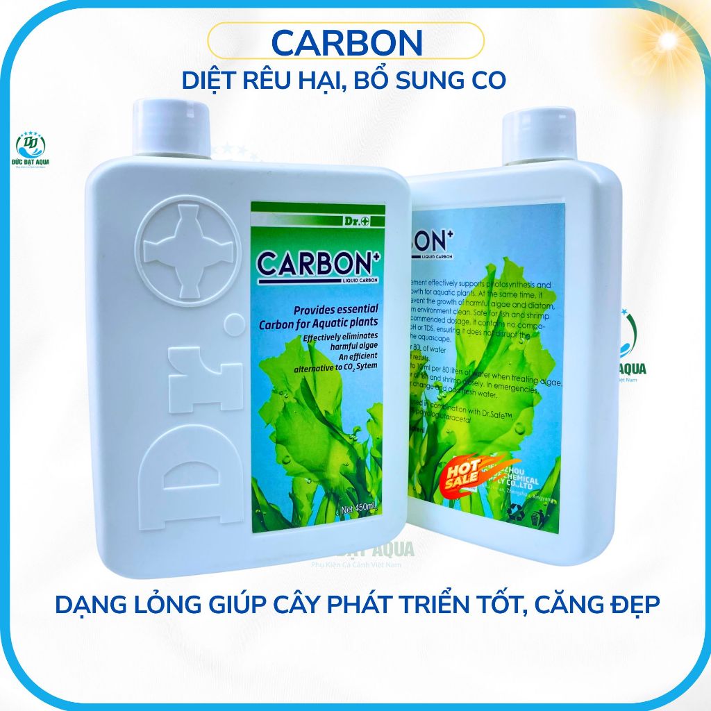 Carbon 450 mL cần thiết cho cây thủy sinh Loại bỏ tảo có hại, giải pháp thay thế hiệu quả cho CO2 4