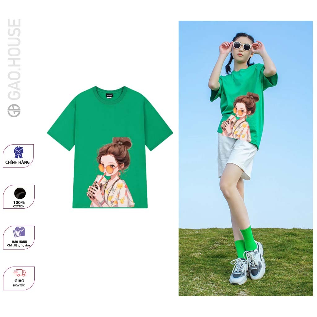 Ảnh Đồ đi biển.Áo Thun Đi Biển GạoHouse,Cotton 100% Cao Cấp,Áo phông đẹp là xong 70% bức ảnh kỷ niệm N20 2