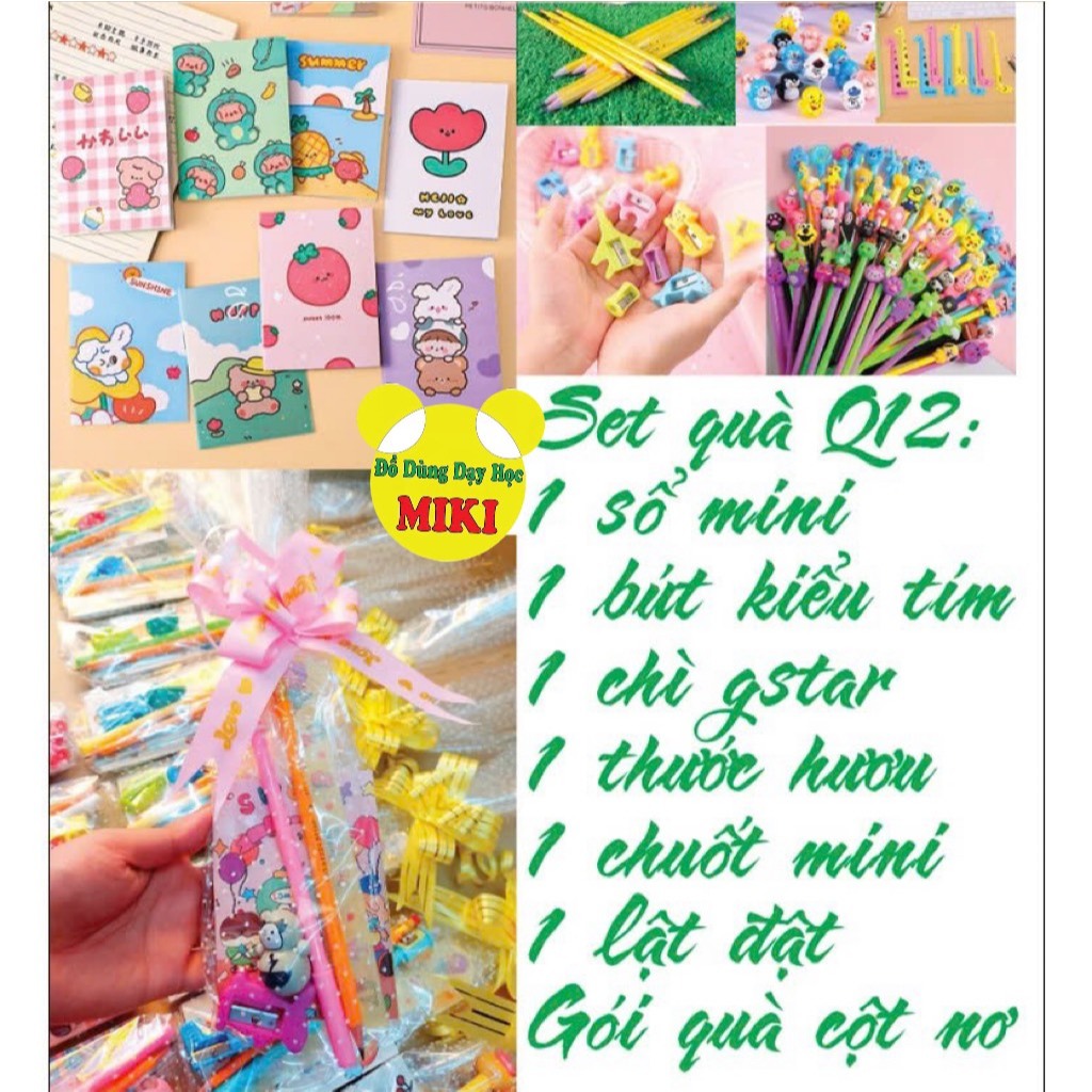SET QUÀ 20k đến 30K (Đồ dùng dạy học Miki)
