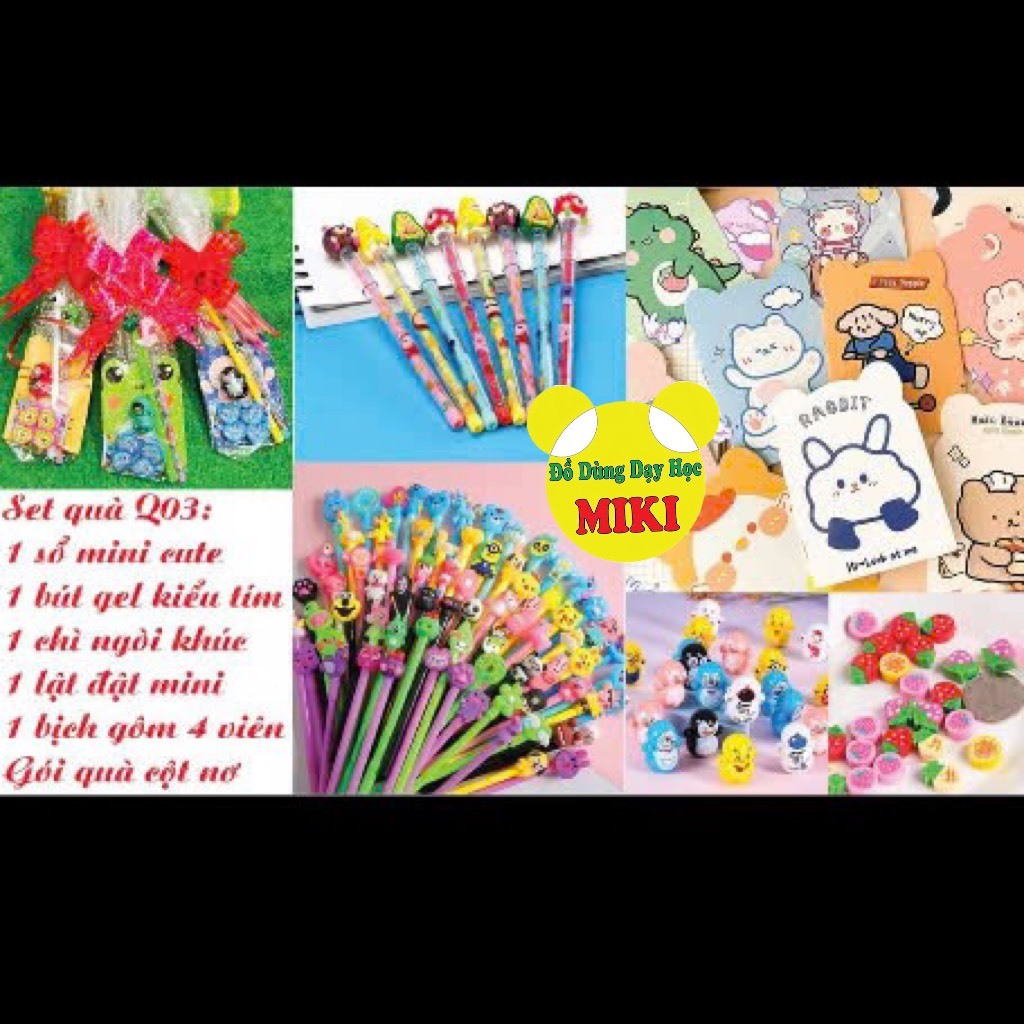SET QUÀ 20k đến 30K (Đồ dùng dạy học Miki)