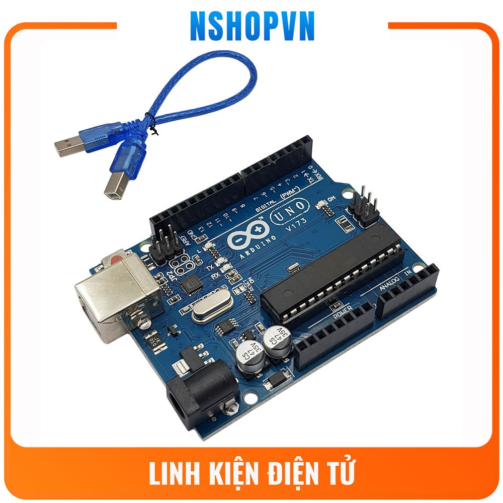 Arduino UNO R3 DIP - CN (kèm cáp) | Shopee Việt Nam