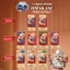 Combo 4 Thức ăn ướt cho mèo Silver Spoon dạng sốt/dạng thạch 60g/gói (nhiều vị)