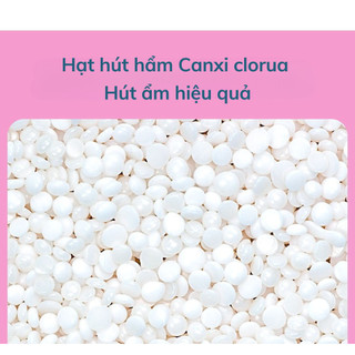 Túi hút ẩm 2 ngăn hương thơm nước hoa siêu hút ẩm chống mốc, nồm, ẩm có móc treo tủ quần áo