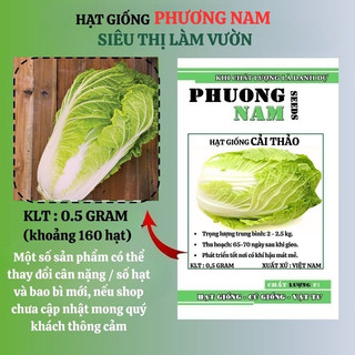 0,5 Gram - Hạt Giống Cải Thảo Phương Nam