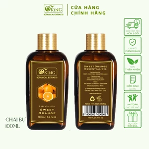 Tinh dầu Cam ngọt (100ml) nguyên chất giúp thơm phòng dễ chịu | Oking Việt Nam