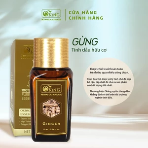 Tinh dầu Gừng (10ml) nguyên chất (Ginger) | Oking Việt Nam