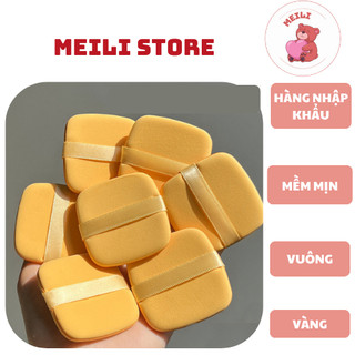Bông Mút Trang Điểm, Mút Trang Điểm Tròn - Vuông - Oval Siêu Mềm MEILI STORE