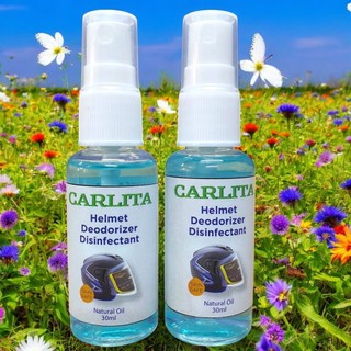 Xịt Khử Mùi Nón Bảo Hiểm CAROLINE 30ml, loại bỏ mùi khó chịu, ẩm mốc, sạch sẽ, thơm mát - Tinh Dầu Thiên Nhiên