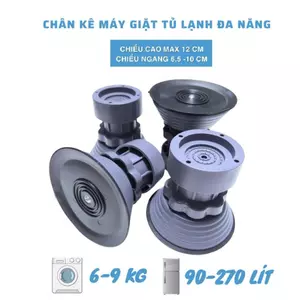 Set 4 đế chống rung máy giặt tăng giảm chiều cao MỚI, chân đế kê máy giặt, chân máy giặt chống rung amizin68