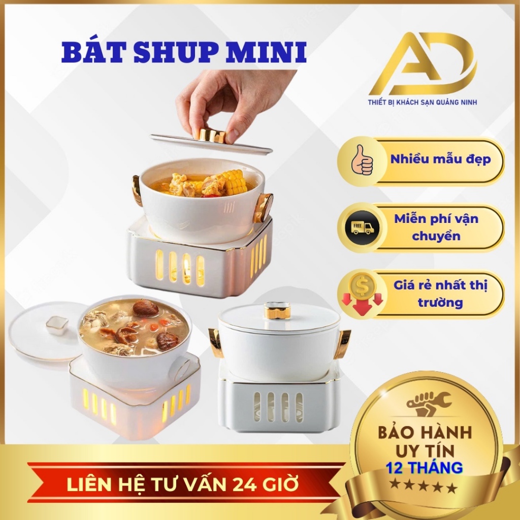 Bát shup mini đun nến/ Bát đun nến giữ ấm món ăn | Shopee Việt Nam