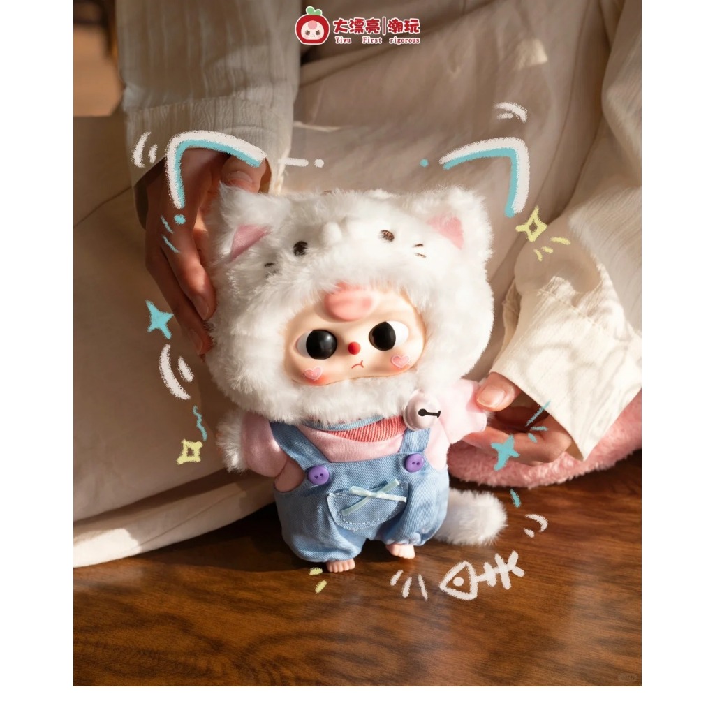[ HÀNG MỚI-SẴN HÀNG ] Bé Ba mèo tủ đồ chính hãng blind box Bé Ba kitten wardrobe check card