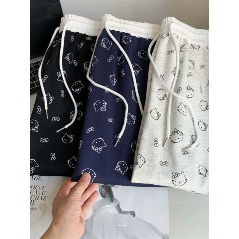 Sét Bộ Quần Ống Rộng Kẻ Sọc + Mix Áo Croptop Tăm Trơn dáng bassic-CHANG 3158