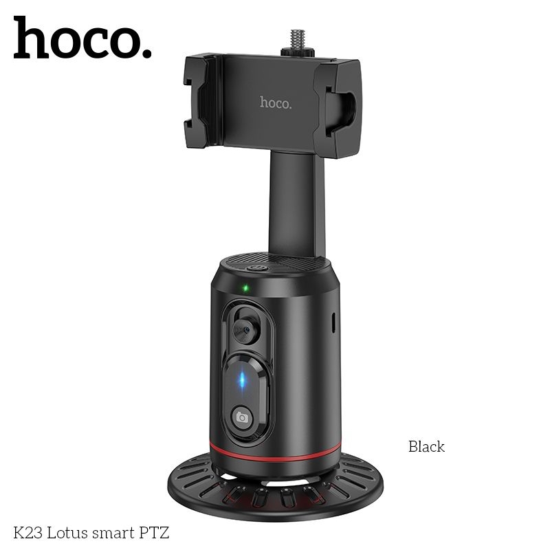 Gimbal đa năng Hoco K23 chụp ảnh, quay video, theo dõi khuôn mặt 360 độ