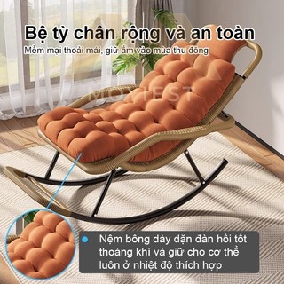 MY ghế bập bênh thư giãn - ghế lười - Ghế thư giãn Ghế mây lười biếng 115*63*56cm Có thể cân 300kg