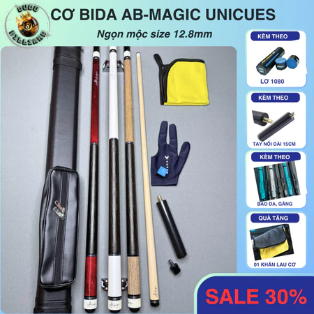 Cơ bida AB Magic Unicues bản đặc biệt