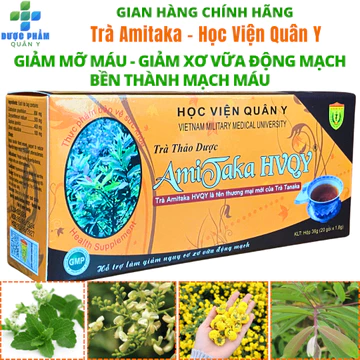 Trà Amitaka Học Viện Quân Y Giúp Bền Thành Mạch Máu, Hạ Mỡ Máu Và Giảm Nguy Cơ Xơ Vữa Động Mạch.