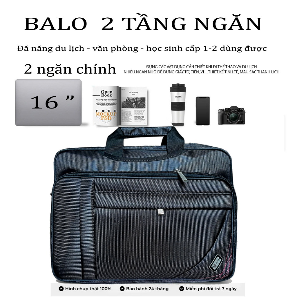 Cặp đa năng học sinh cấp 1 cấp 2 góc hoa văn cao cấp [HOT TREND]