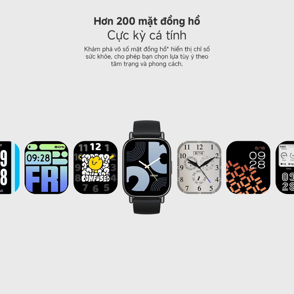 Ảnh Đồng Hồ Thông Minh Xiaomi Redmi Watch 5 LITE/ 5 ACTIVE - Hàng Chính Hãng, Bản Quốc Tế Có Tiếng Việt 4