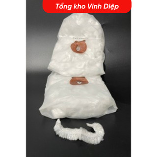 Túi gấu 100 màng bọc thực phẩm có chun co giãn, tái sử dụng được