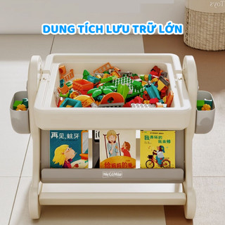 Bộ Bàn Ghế Đa Năng Cao Cấp Pakey, Bàn Chơi Xếp Hình Kèm 400 Chi Tiết Lego, Bảng Vẽ Rèn Luyện Tính Sáng Tạo Cho Bé