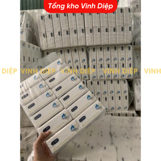 Bịch 12 Gói Giấy Ăn Gói Rút SOFT 300 Tờ Siêu Dai Trắng Đẹp
