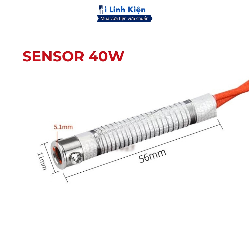 Sensor ruột mỏ hàn 40W/ 60W/ 80W/ 100W chính hãng ilinhkien