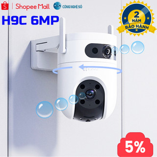 Camera 2 Mắt Ngoài Trời | Ezviz H9C 3MP x 2 | Có Màu Ban Đêm | AI thông minh & Đàm thoại | Chính Hãng BH 2 Năm