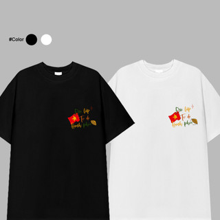 Áo phông nam nữ unisex form vừa Độc lập tự do chữ nhiều màu, áo thun tay ngắn cổ tròn cotton mềm mát - ta/tb2028
