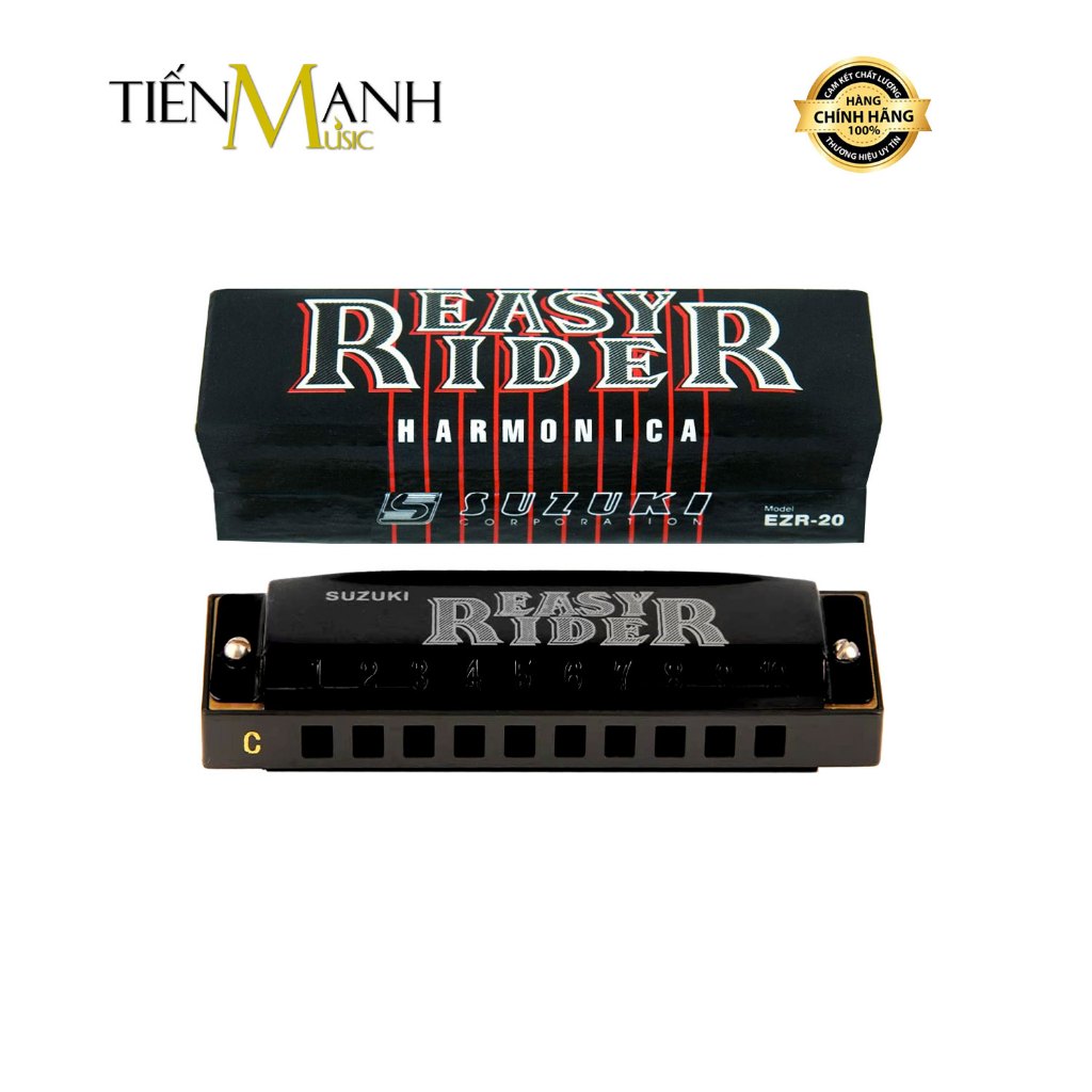 [Chính Hãng] Kèn Harmonica Suzuki Easy Rider 10 lỗ | Shopee Việt Nam