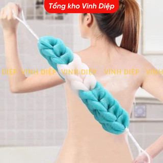 Bông tắm lưới mềm mịn tạo bọt, cọ tắm màu pastel - Hàng đẹp cao cấp