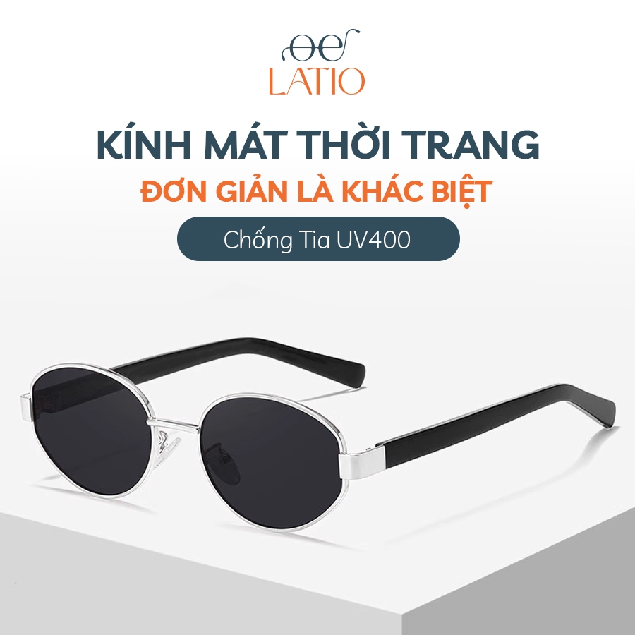 Kính râm LATIO, Kính mắt thời trang Nữ phong cách retro với thiết kế ...