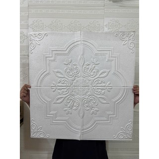 Tấm Xốp Giả Gạch 70*70CM In Nổi 3D Dày 3MN Có Sẵn Keo, Tấm Xốp Dán Tường Chống Bụi - CÔ THƯ MARKET