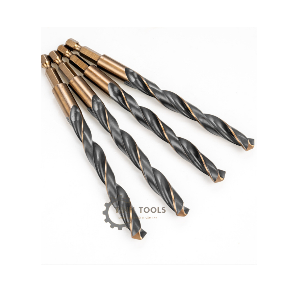 [TinhTools] Mũi Khoan Sắt Chuôi Lục Giác | Mũi khoan đuôi lục giác tốc độ cao 4341 đủ size (Đã test)